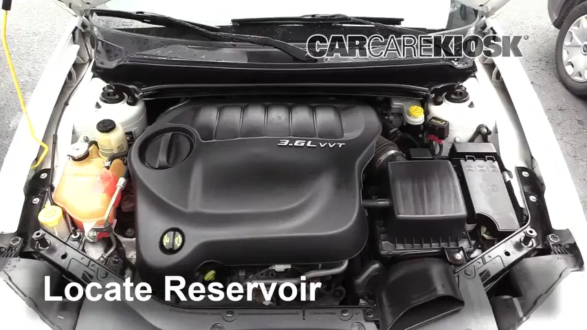 2013 Dodge Avenger SE 3.6L V6 FlexFuel Líquido limpiaparabrisas